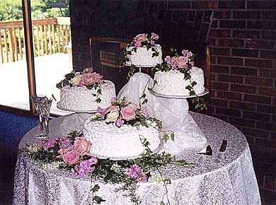 Victorian Lace Cake Photo