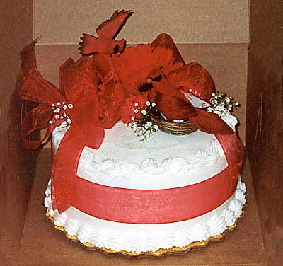 Cardinal Cake Photo