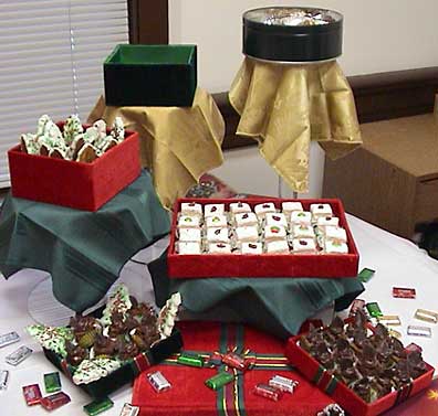 petit fours, brownies and cookies photo