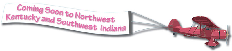 announcement banner that Melissa Robinson and pastries by melissa are returning to Southwest Indiana and northwest Kentucky